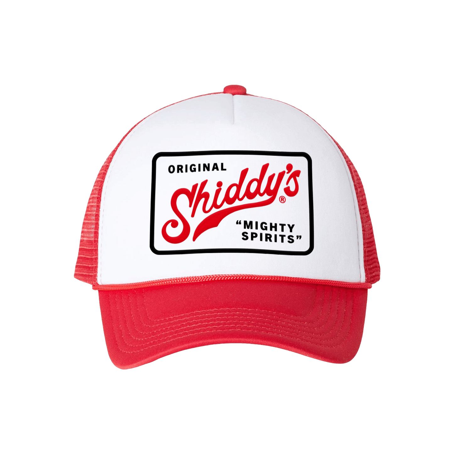 Mighty Spirits Red Trucker Hat