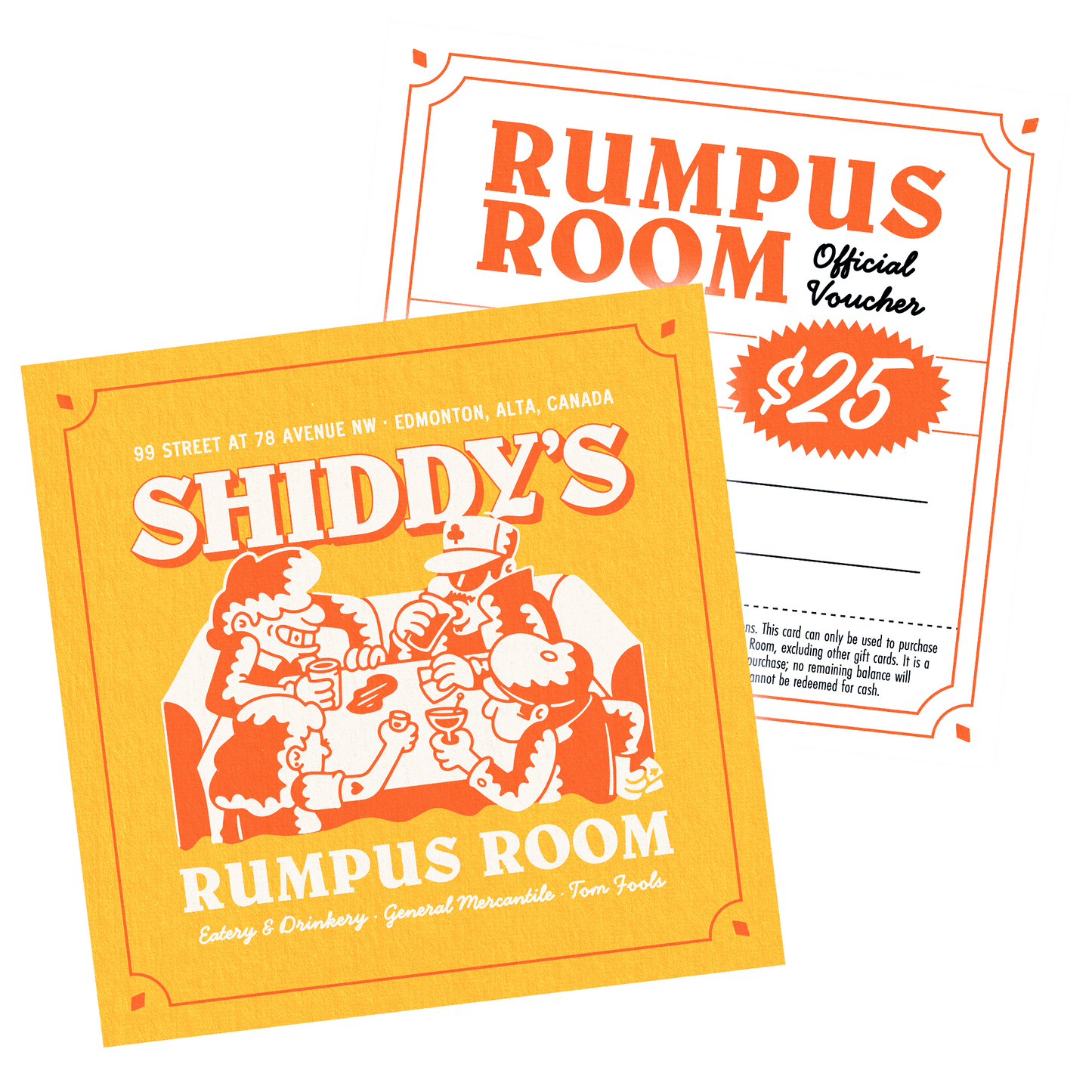 $25.00 Shiddys Gift Card